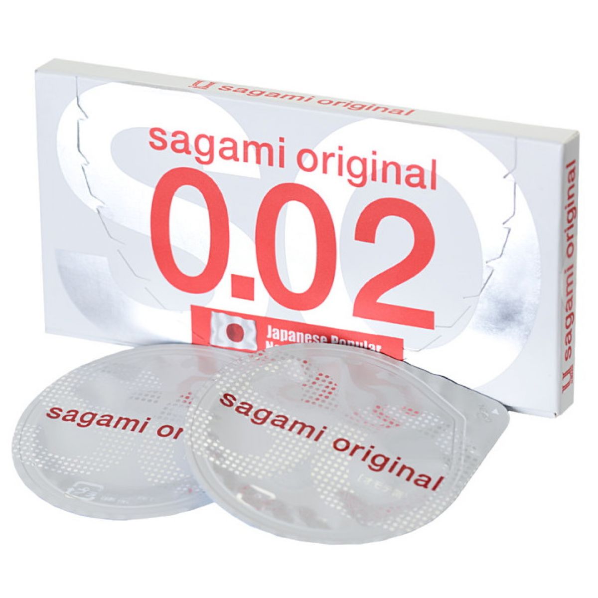 Полиуретановые презервативы Sagami Original 0.02, 2шт пр Sagami №2 - Sagami - Ультратонкие презервативы - Купить