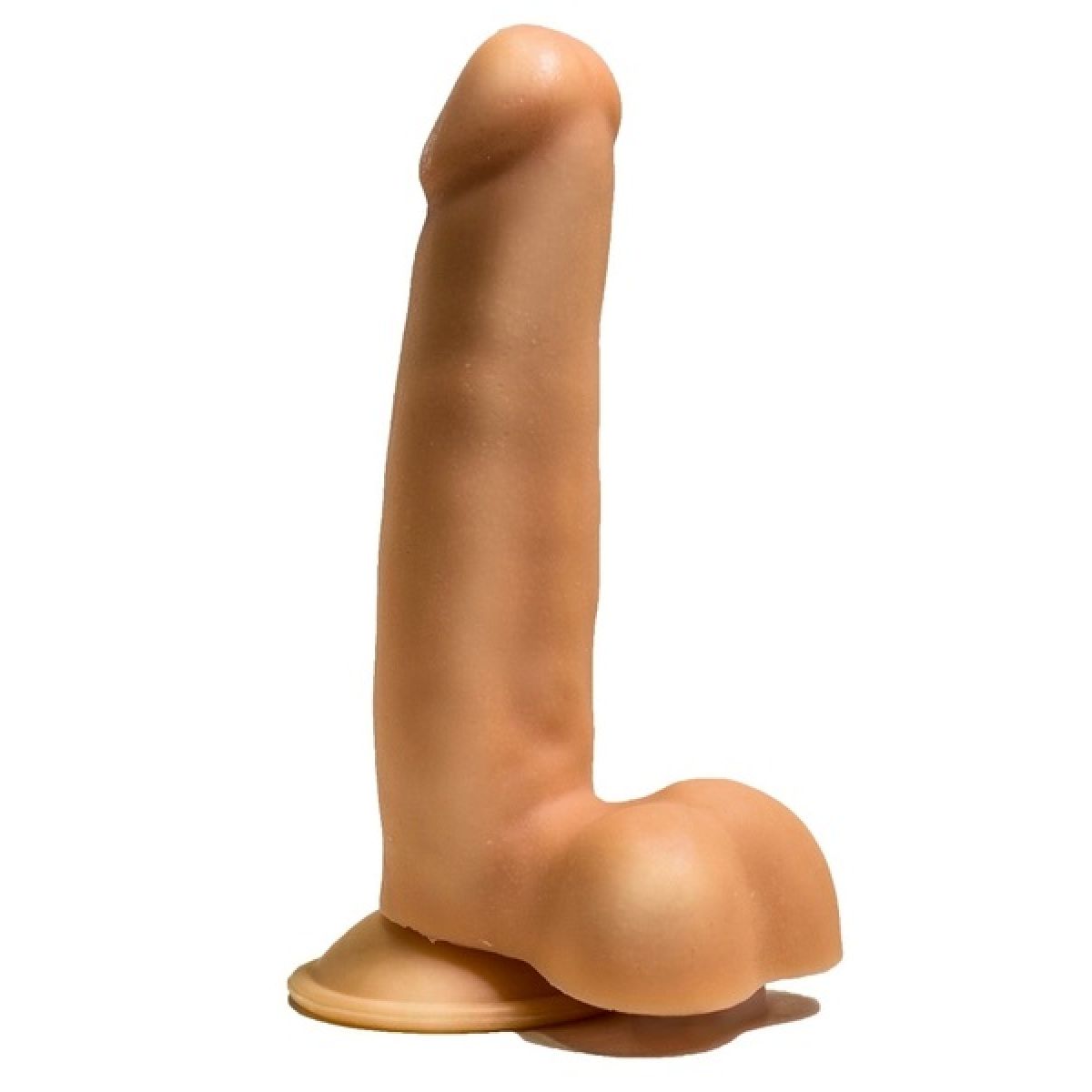 Фаллос с мошонкой 16 см телесный