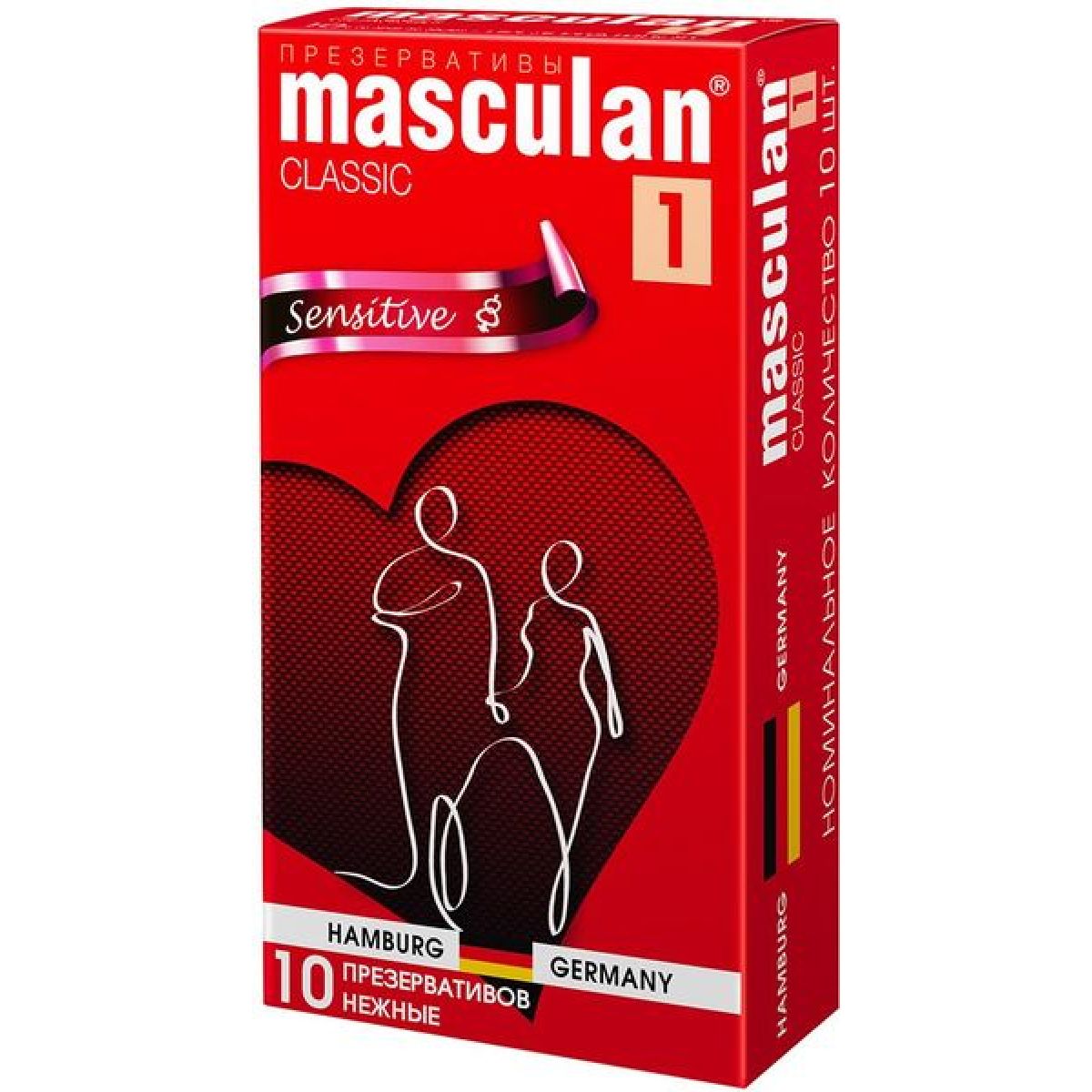 Презервативы Masculan Classic нежные, 10шт