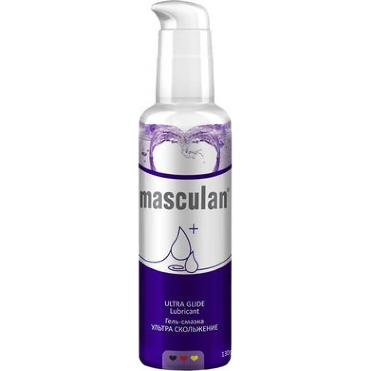 Гель-смазка Masculan "Ультра скольжение" с дозатором (130 мл)