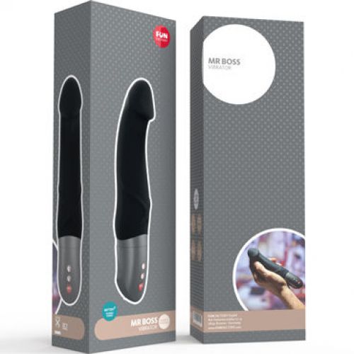 Вибратор Fun Factory Mr Boss Battery черный Вибратор Fun Factory Mr Boss Battery черный