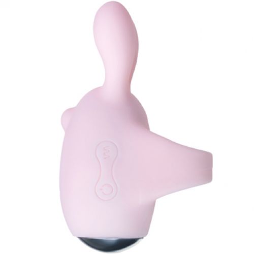 2 в 1 Виброяйцо перезаряжаемое c пультом и вибро-насадка на палец 2 в 1 Виброяйцо перезаряжаемое c пультом и вибро-насадка на палец