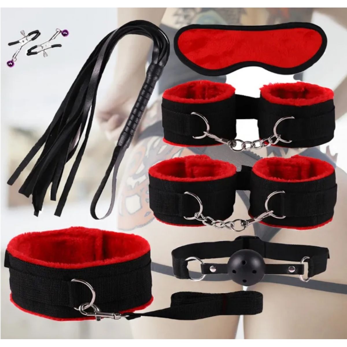 БДСМ набор Night stories 7 предметов