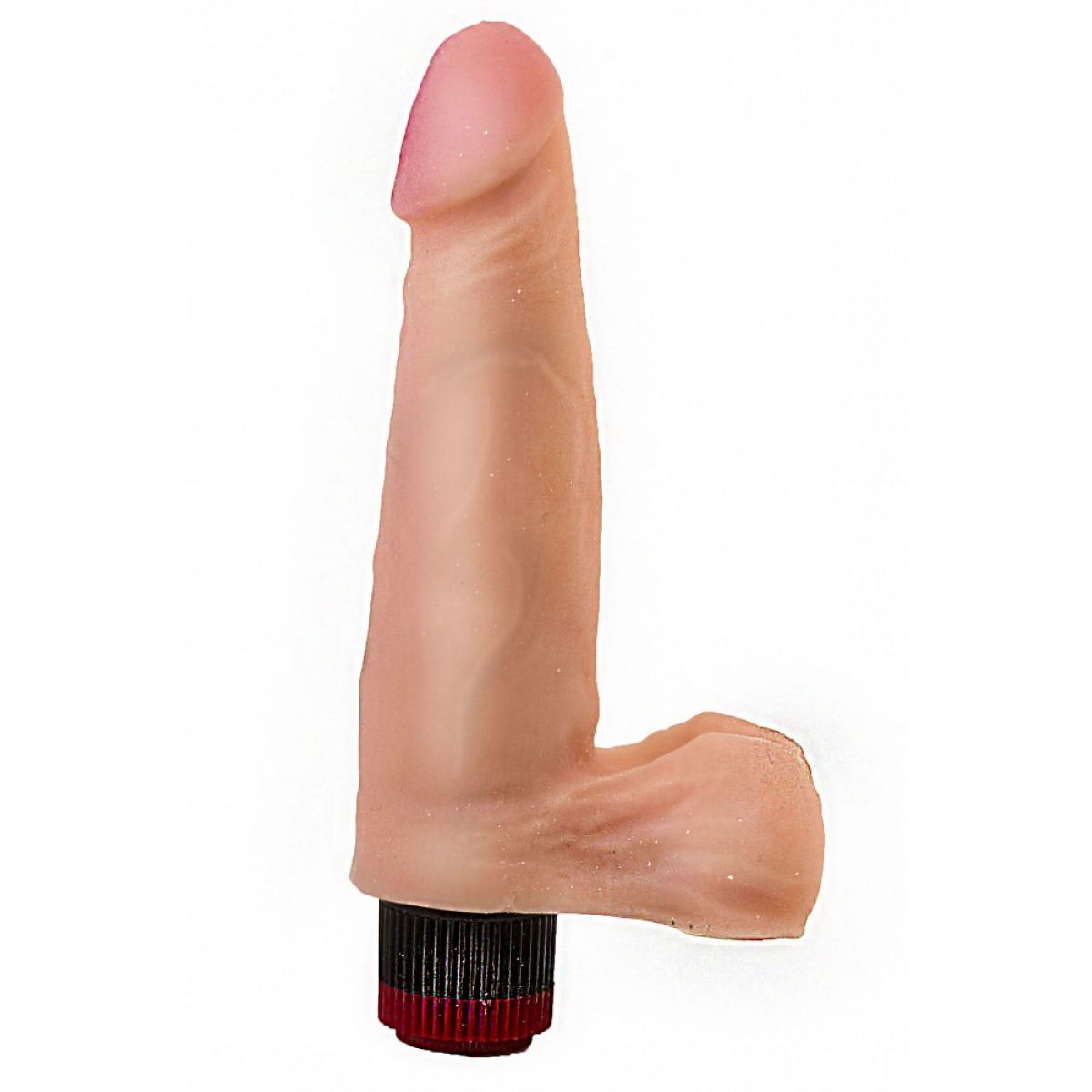 Вибратор-реалистик неоскин с мошонкой 15.5 см Вибратор-реалистик неоскин с мошонкой 15.5 см