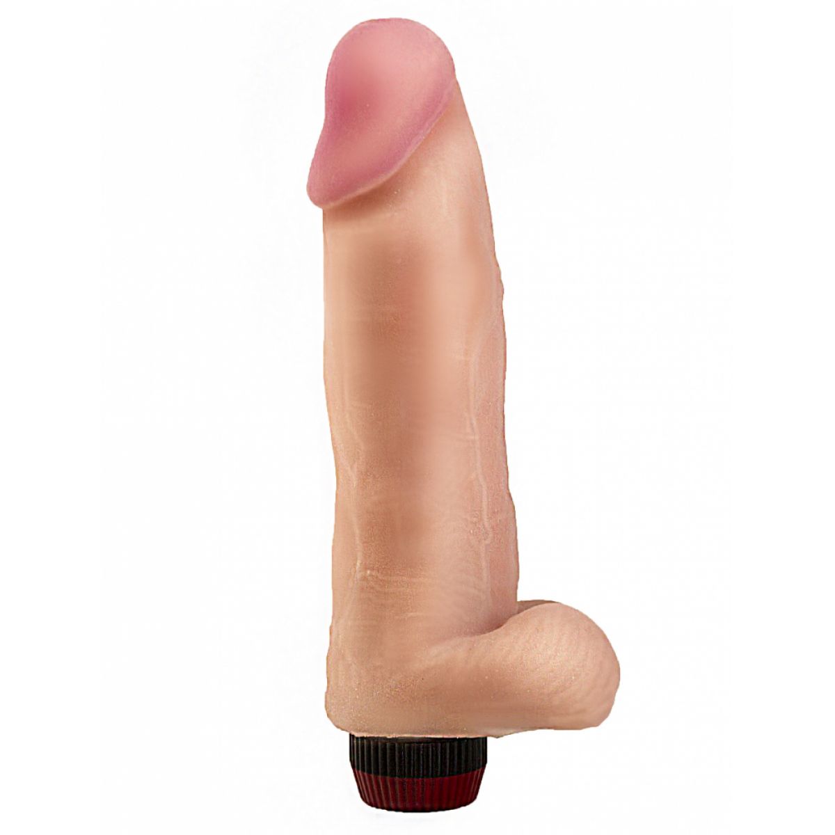 Вибратор-реалистик неоскин с мошонкой 17 см Вибратор-реалистик неоскин с мошонкой 17 см