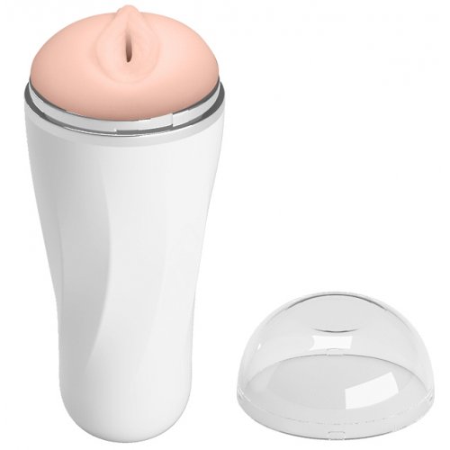 Реалистичный мастурбатор в колбе вагина Реалистичный мастурбатор в колбе вагина