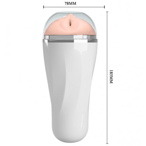Реалистичный мастурбатор в колбе вагина Реалистичный мастурбатор в колбе вагина