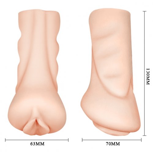 Мягкий мастурбатор с эффектом выделения смазки Мягкий мастурбатор с эффектом выделения смазки