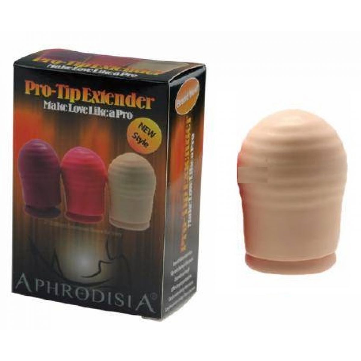Удлиняющая насадка на пенис Aphrodisia Pro-Tip Extender, телесная