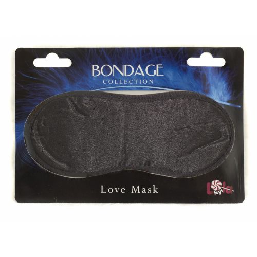 Маска на глаза BONDAGE черная