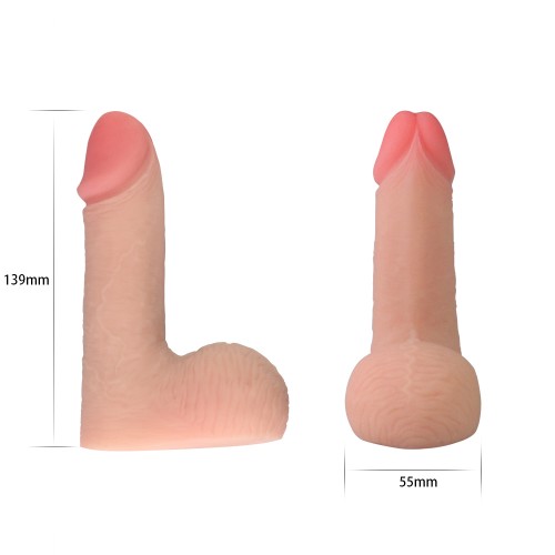 Фаллос для ношения Skinlike Limpy Cock 5,5 in