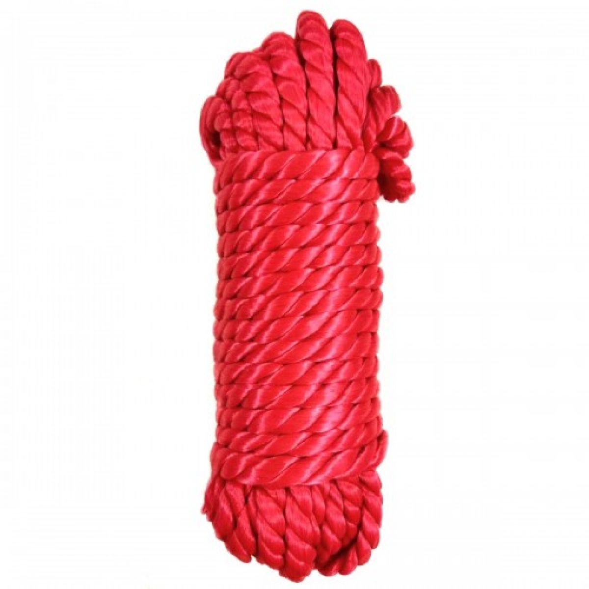 Бондажная нейлоновая веревка красная 10 метров Бондажная нейлоновая веревка красная 10 метров