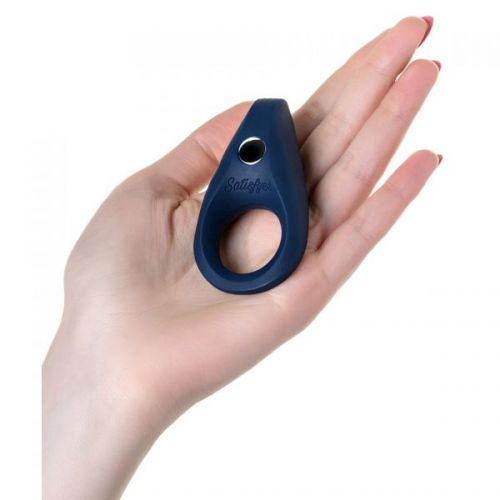Эрекционное кольцо на пенис Satisfyer Rings с вибрацией, длина 7,5 см