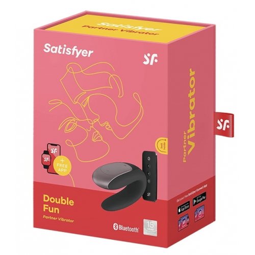 Satisfyer Partner Double Fun черный