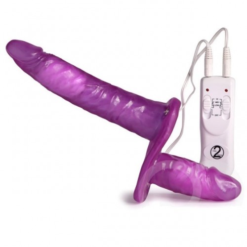 Страпон с вибрацией Strap on Duo Страпон с вибрацией Strap on Duo