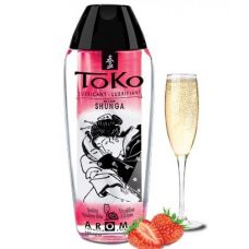 Лубрикант Shunga Toko Aroma с ароматом клубничного вина 165 мл