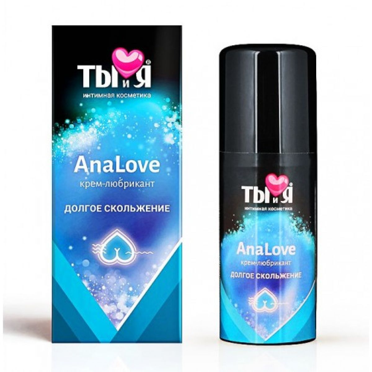 Анальная силиконовая смазка AnaLove прозрачная 20 мл