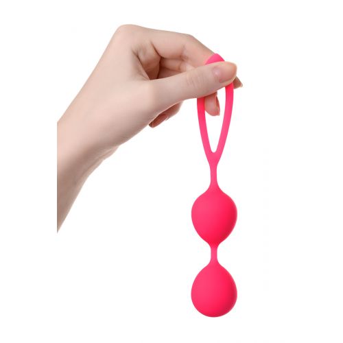 Вагинальные шарики A-Toys силиконовые, розовые, Ø 3,1 см Вагинальные шарики A-Toys силиконовые, розовые, Ø 3,1 см