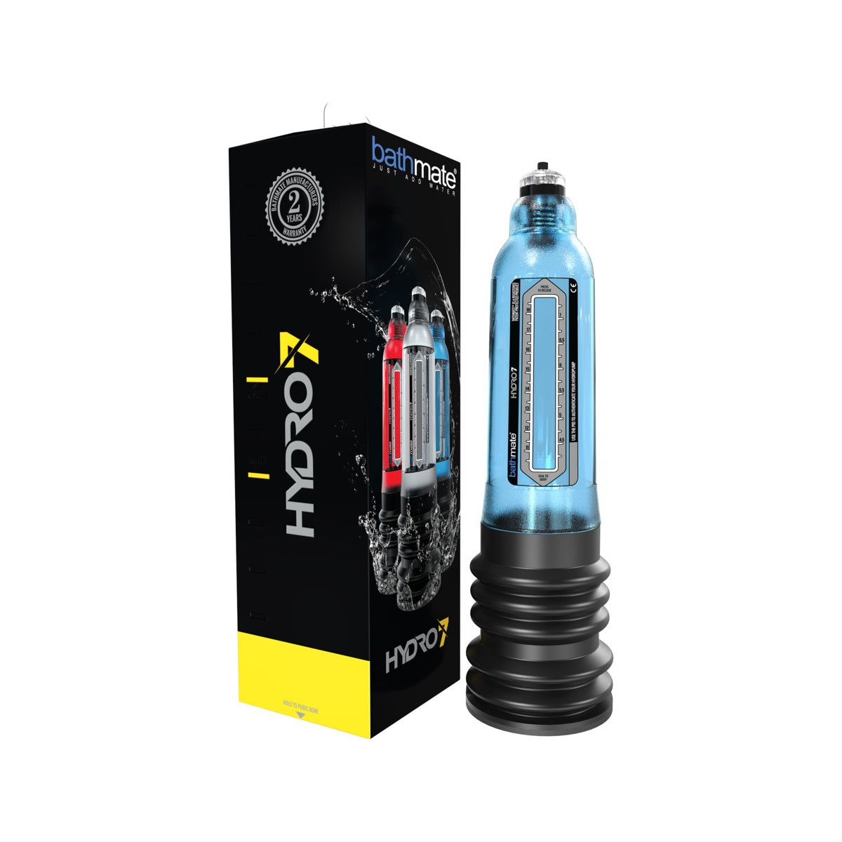 Гидропомпа Bathmate HYDRO7, ABS пластик, голубая, 30 см (аналог Hercules) Гидропомпа Bathmate HYDRO7, ABS пластик, голубая, 30 см (аналог Hercules)