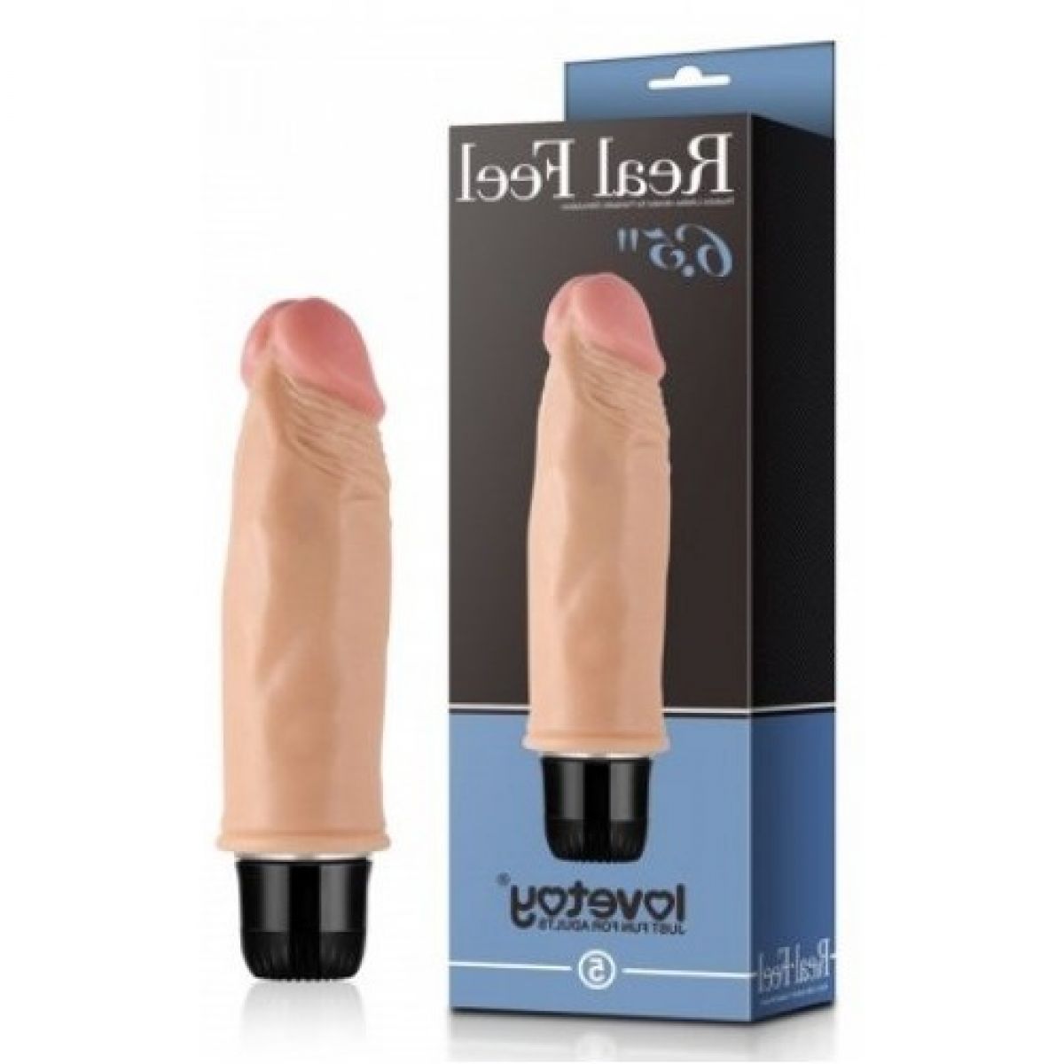 Небольшой вибратор Real Feel Realistic Vibrator 6,5 in Небольшой вибратор Real Feel Realistic Vibrator 6,5 in