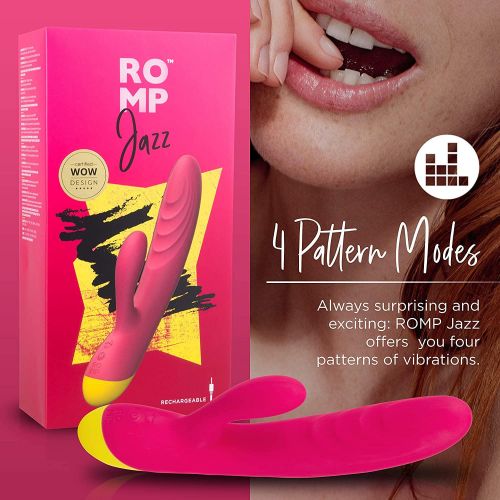 Romp Jazz - вибратор с клиторальным стимулятором