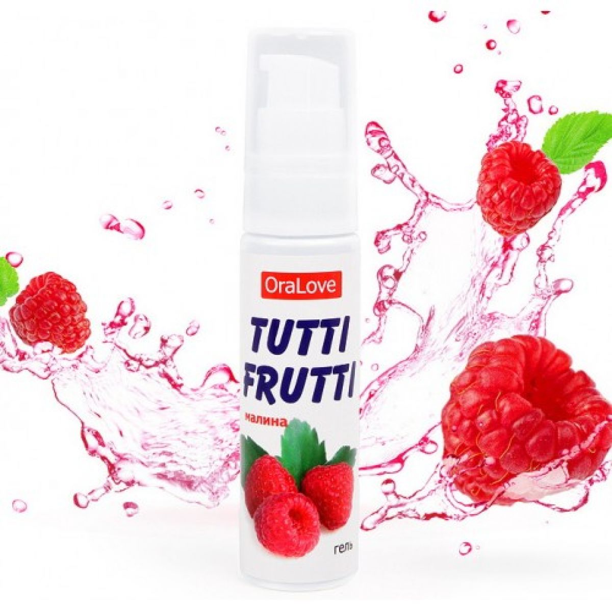 Оральный гель Tutti-frutti малина 30 гр