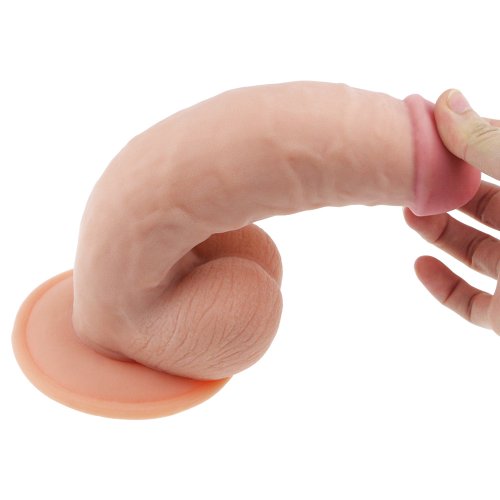 Фаллоимитатор реалистик на присоске The Ultra Soft Dude 20 см