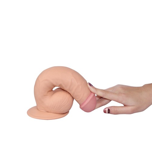 Фаллоимитатор реалистик на присоске The Ultra Soft Dude 20 см