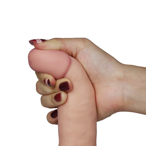 Реалистичный вибратор The Ultra Soft Dude с выносным пультом управления 18 см Реалистичный вибратор The Ultra Soft Dude с выносным пультом управления 18 см