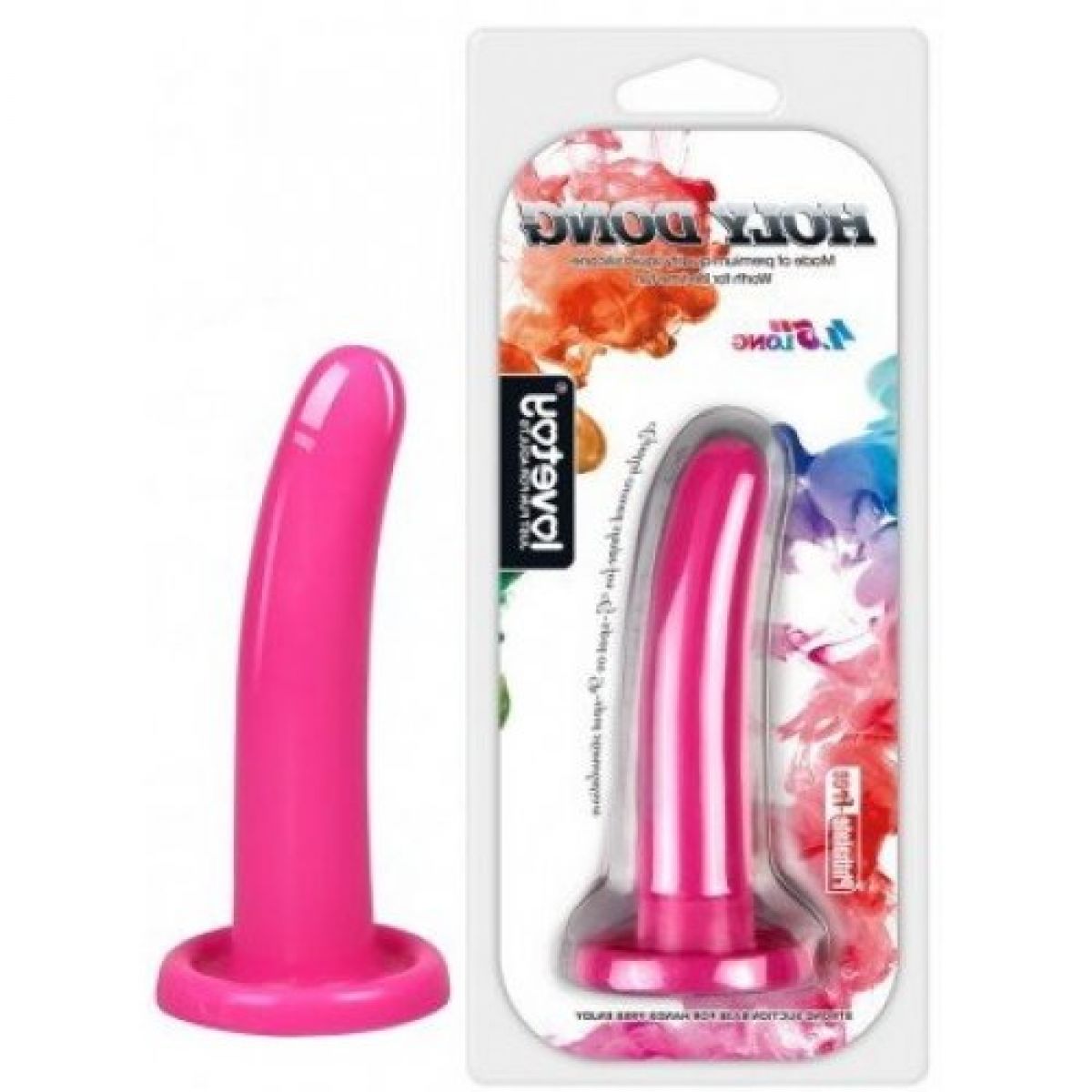 Фаллоимитатор на присоске Holy Dildo-Small розовый Фаллоимитатор на присоске Holy Dildo-Small розовый