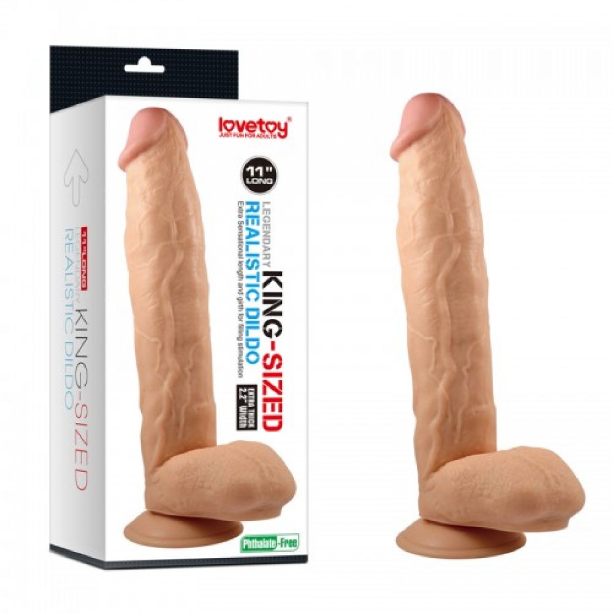 Фаллоимитатор реалистичый с присоской Legendary king-sized Realistic Dildo 11 Фаллоимитатор реалистичый с присоской Legendary king-sized Realistic Dildo 11