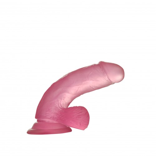Фаллос Jelly Studs Crystal Dildo Small розовый
