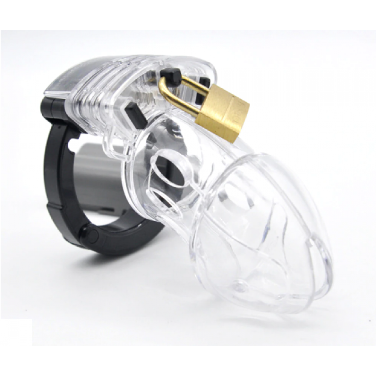 Мужской пояс верности mini прозрачный Мужской пояс верности mini прозрачный