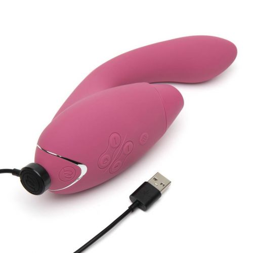 Womanizer Duo розовый - бесконтактный клиторальный стимулятор Womanizer Duo розовый - бесконтактный клиторальный стимулятор