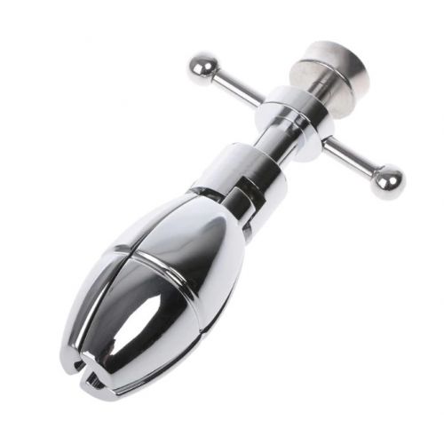 Раскрывающаяся анальная пробка с замком для запирания Раскрывающаяся анальная пробка с замком для запирания