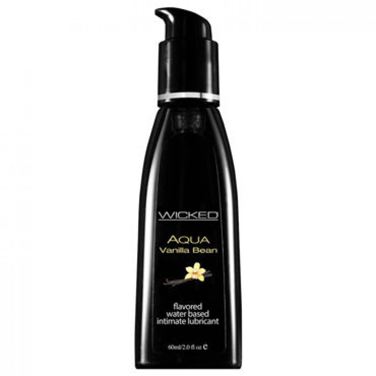 Оральный лубрикант со вкусом ванильных бобов Wicked Aqua Vanilla Bean 60 мл
