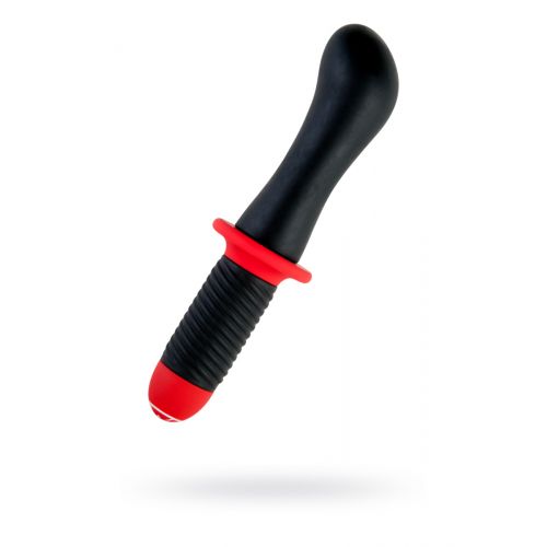 Мощный вибратор точки G Black&Red, черный