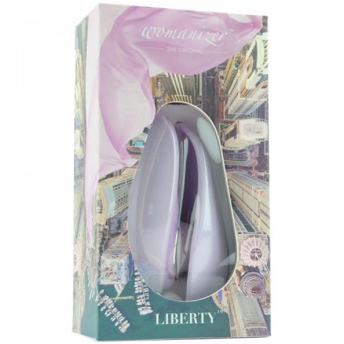 Бесконтактный вакуумно-волновой стимулятор клитора Womanizer Liberty сиреневый