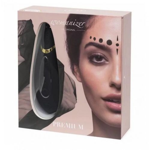 Бесконтактный клиторальный стимулятор Womanizer Premium черный