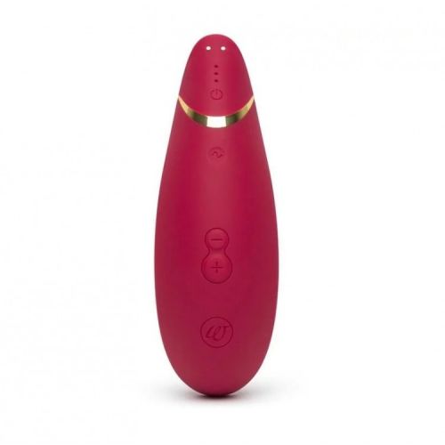 Бесконтактный клиторальный стимулятор Womanizer Premium красный
