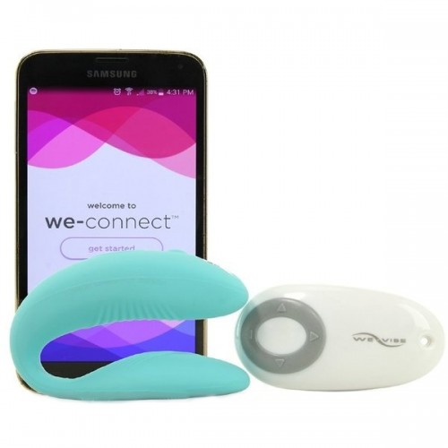 We-Vibe Sync 4 Plus Мятный вибромассажер с дистанционным пультом