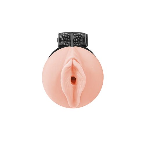 Мастурбатор с вибро-кольцом Satisfaction Magazine Maid