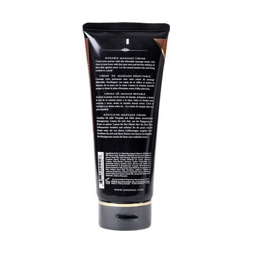 Массажный крем Shunga Intoxicating Chocolate, съедобный, со вкусом шоколада, 200 мл