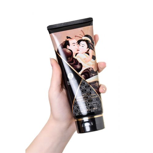 Массажный крем Shunga Intoxicating Chocolate, съедобный, со вкусом шоколада, 200 мл