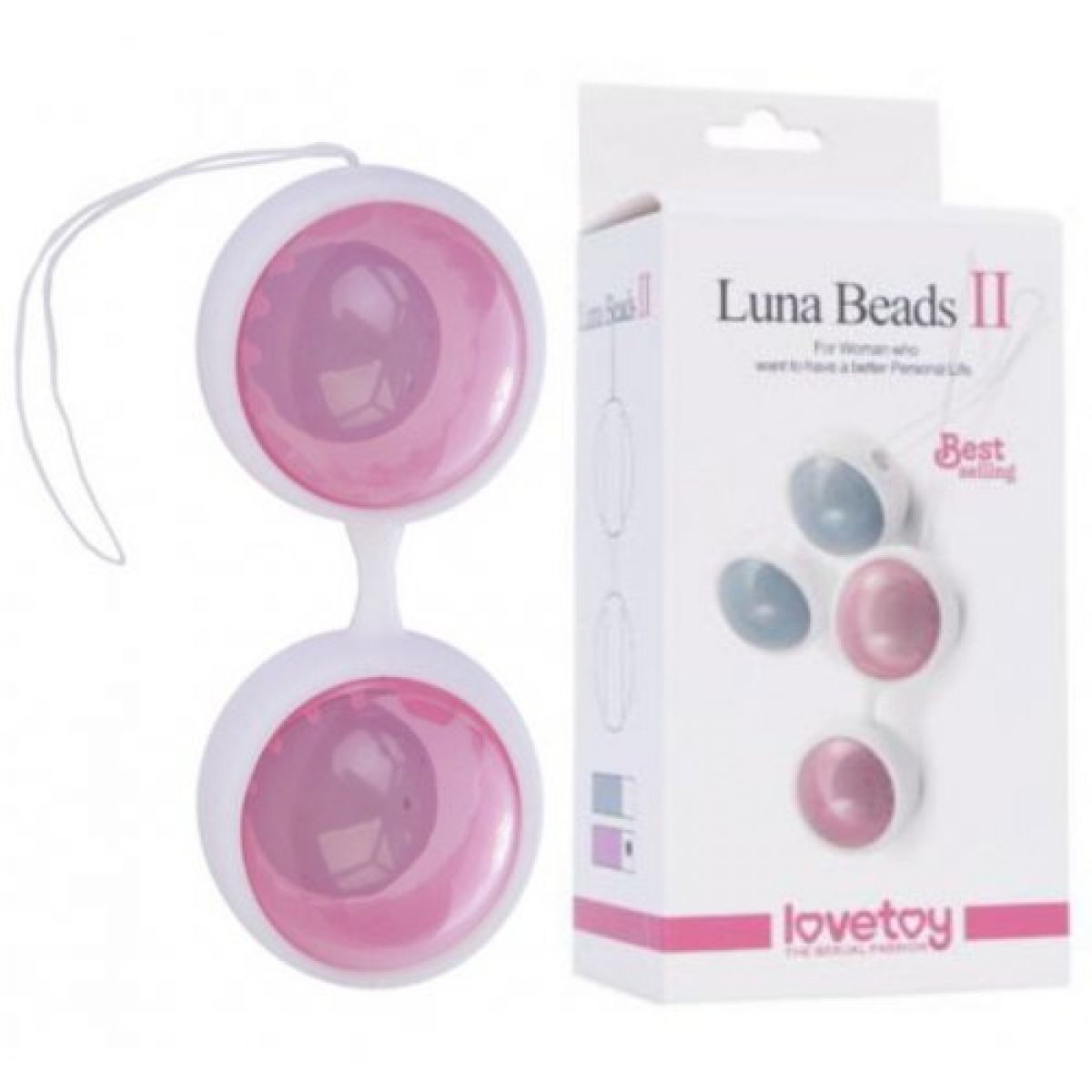 Шарики для тренировок Luna Beads розовые