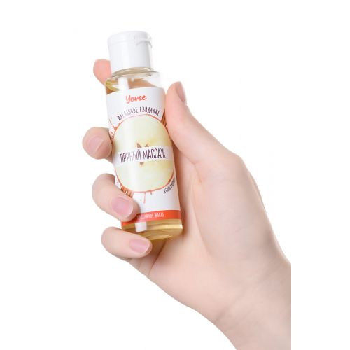 Масло для массажа Yovee by Toyfa с ароматом яблока и корицы, 50 мл Масло для массажа Yovee by Toyfa с ароматом яблока и корицы, 50 мл