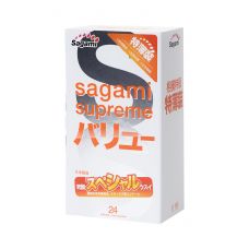 Ультратонкие презервативы латексные Sagami Xtreme 24шт