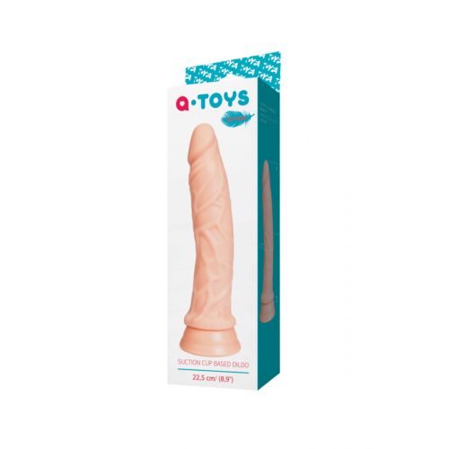 Мягкий реалистичный фаллоимитатор TOYFA A-Toys Телесный, 16,5 см