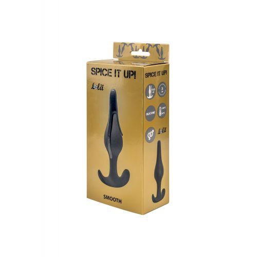 Анальный стимулятор из медицинского силикона серый