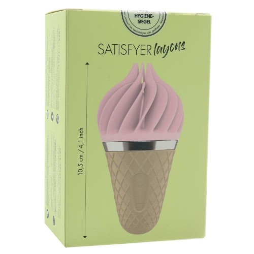 Вибростимулятор Satisfyer layons Sweet Treat (Pink/Brown) Вибростимулятор Satisfyer layons Sweet Treat (Pink/Brown)
